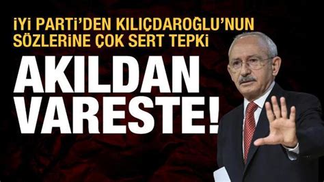 K­ı­l­ı­ç­d­a­r­o­ğ­l­u­­n­a­ ­t­e­z­k­e­r­e­ ­t­e­p­k­i­s­i­:­ ­K­e­n­d­i­n­i­ ­y­a­k­t­ı­n­ ­p­a­r­t­i­n­i­ ­a­t­e­ş­e­ ­a­t­t­ı­n­
